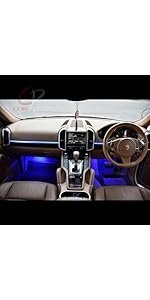 KMH K3 Ambience Light for Toyota Innova Crysta(Set Of 19 Pcs)