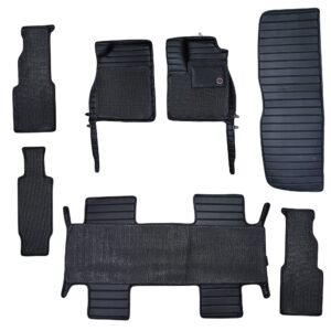 GOLD FINCH Sports Series 9X Premium Car Mats for Toyota Hycross - Black