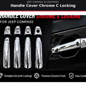 Handle Cover Chrome C Locking For Jeep Compass
